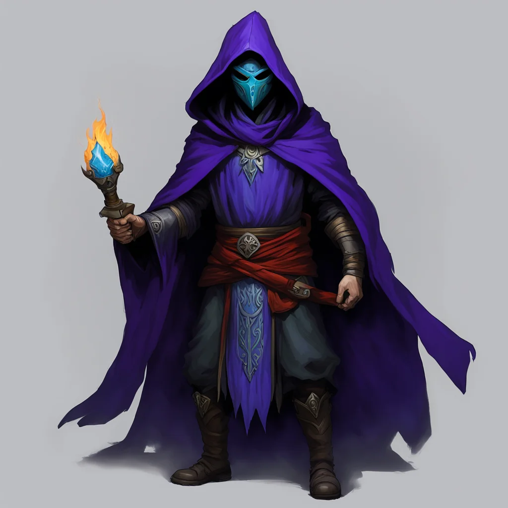 aidnd masked hooded sorcerer