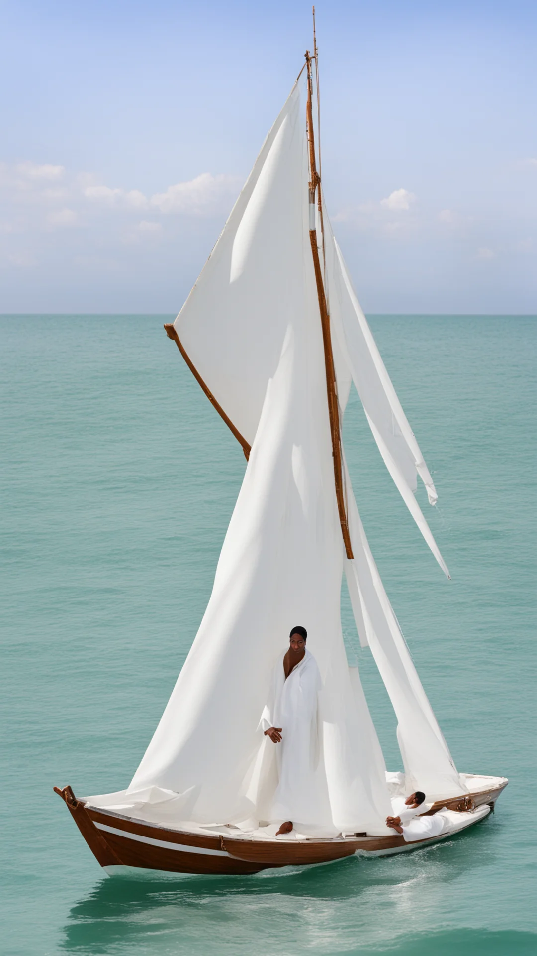 dominican novitiate in white sailing a boat good looking trending fantastic 1 tall