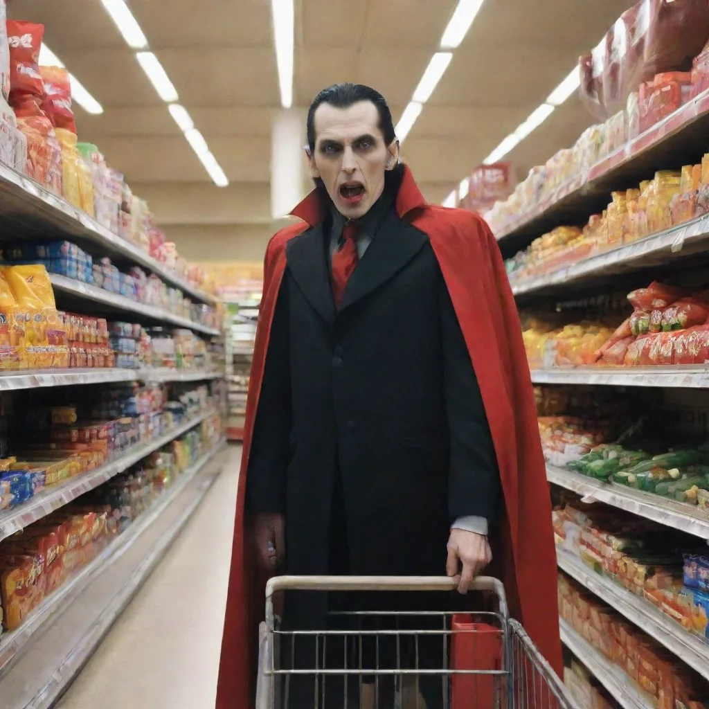 aidracula in supermarket