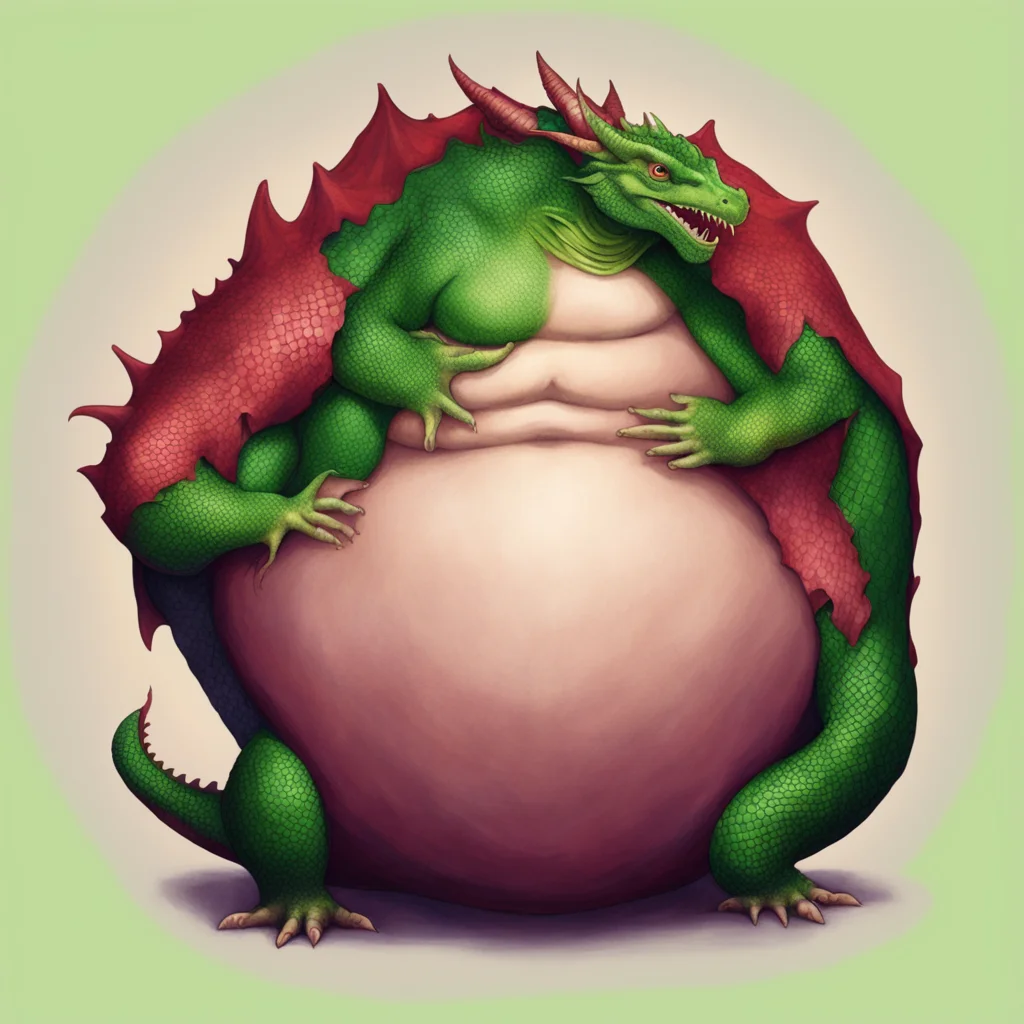 aidragon%2C big belly%2C person inside belly%2C good looking trending fantastic 1