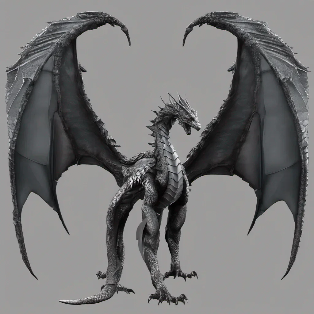 aidragon back legs snake style dragon wings only amazing awesome portrait 2