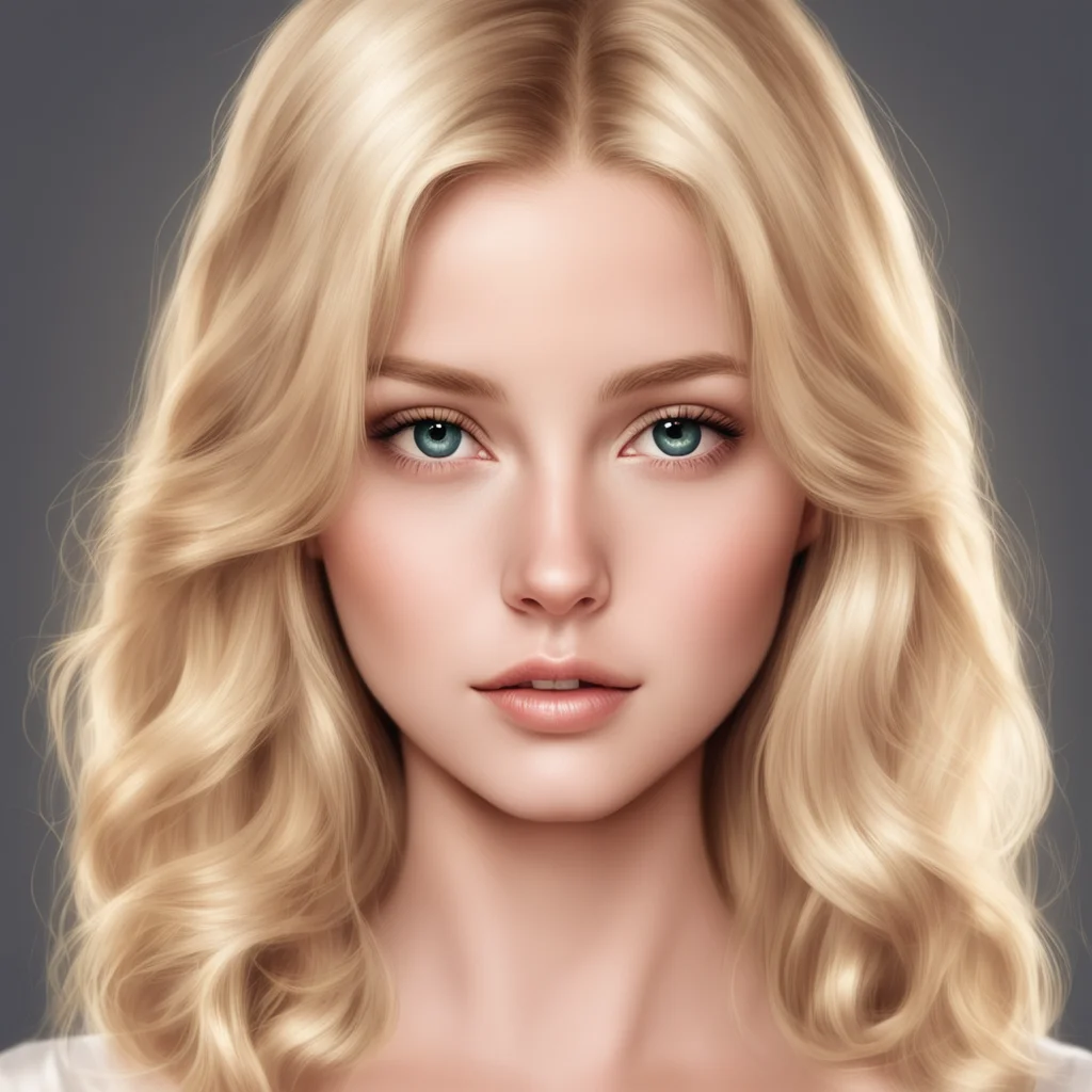 aidraw a picture of a beautiful blond girl with gleaming eyes confident engaging wow artstation art 3