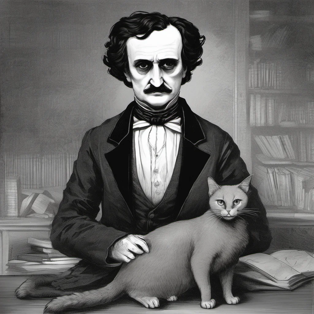 aiedgar allan poe%2C anthropomorphic cat good looking trending fantastic 1