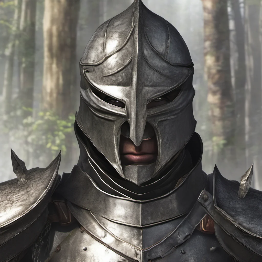 elder scrolls oblivion guard character face visible knight poster cover next gen realistic angry good looking trending fantastic 1