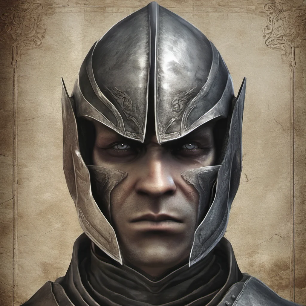 elder scrolls oblivion guard character face visible poster cover next gen realistic angry amazing awesome portrait 2