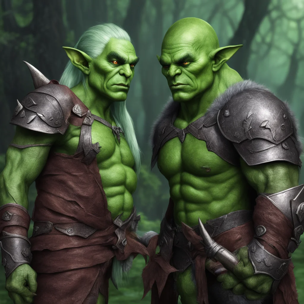 elf and orc lovers amazing awesome portrait 2