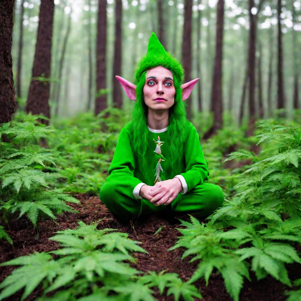 elf in marijuana in the forrest good looking trending fantastic 1