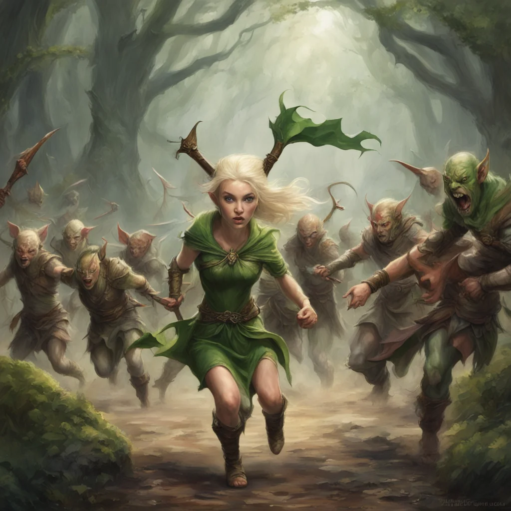 elven princess chased by goblins good looking trending fantastic 1