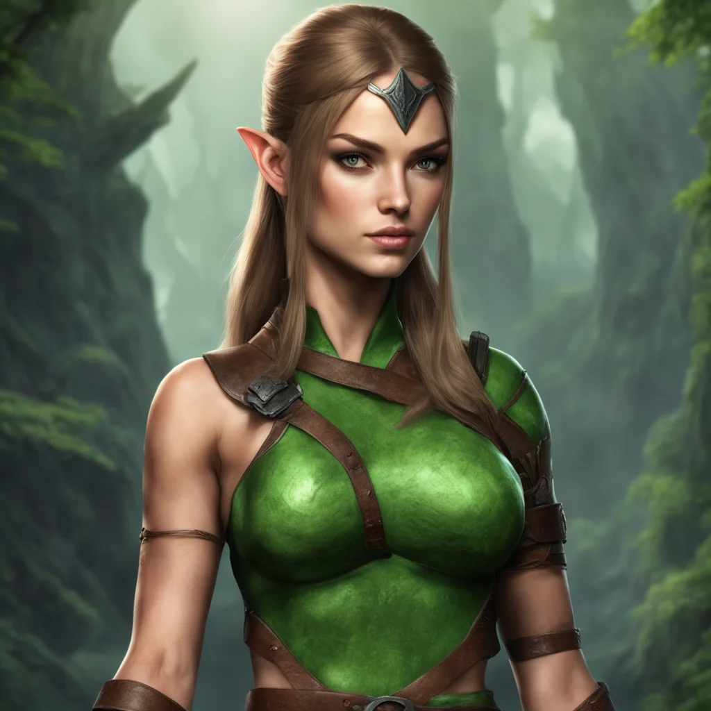 aielven princess shaped like lara croft