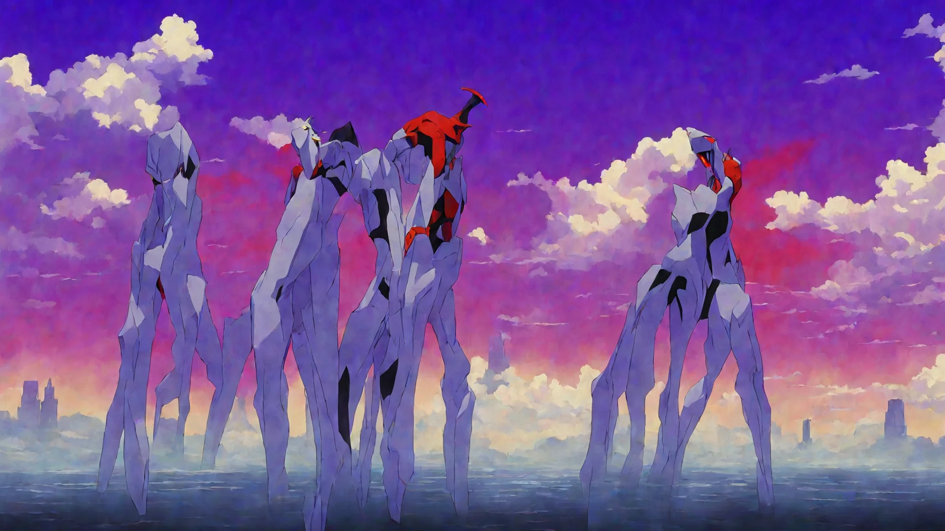 end of evangelion  wide