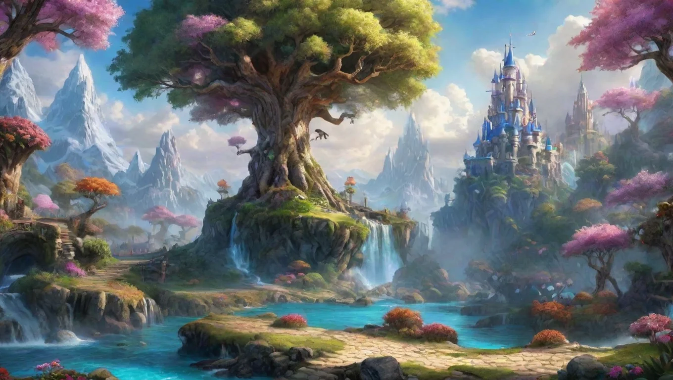 epic fantasy wonderland hd widescreen