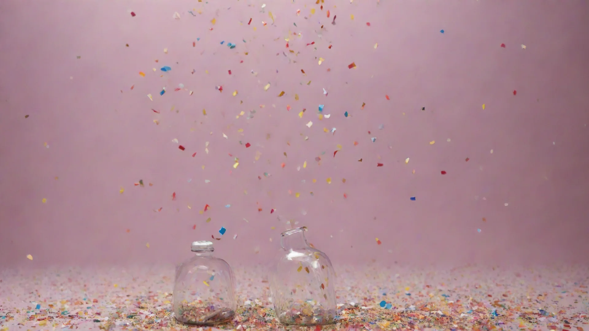 epic lovely artistic wind bottle pop confetti amazing celebration wonderful detailed asthetic wide