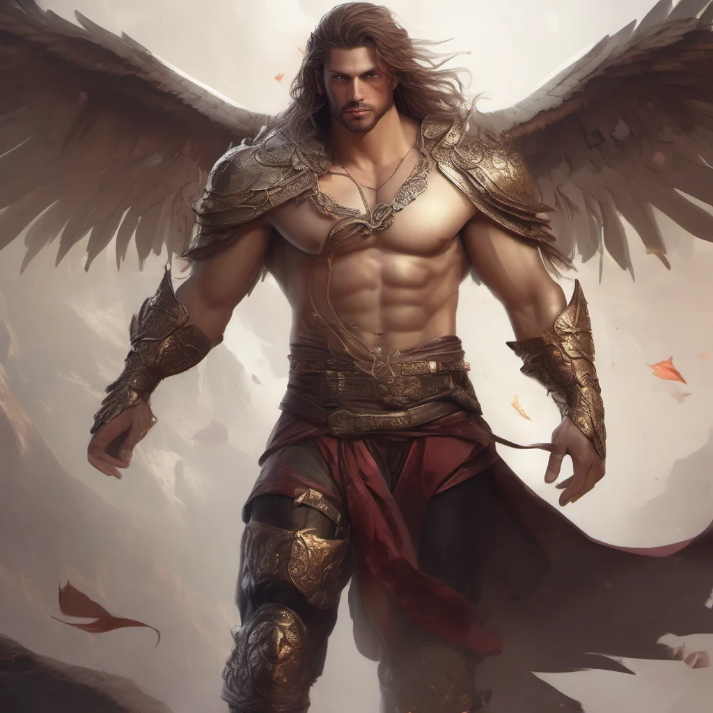 aiepic stunning confident fantasy man art character amazing awesome portrait 2