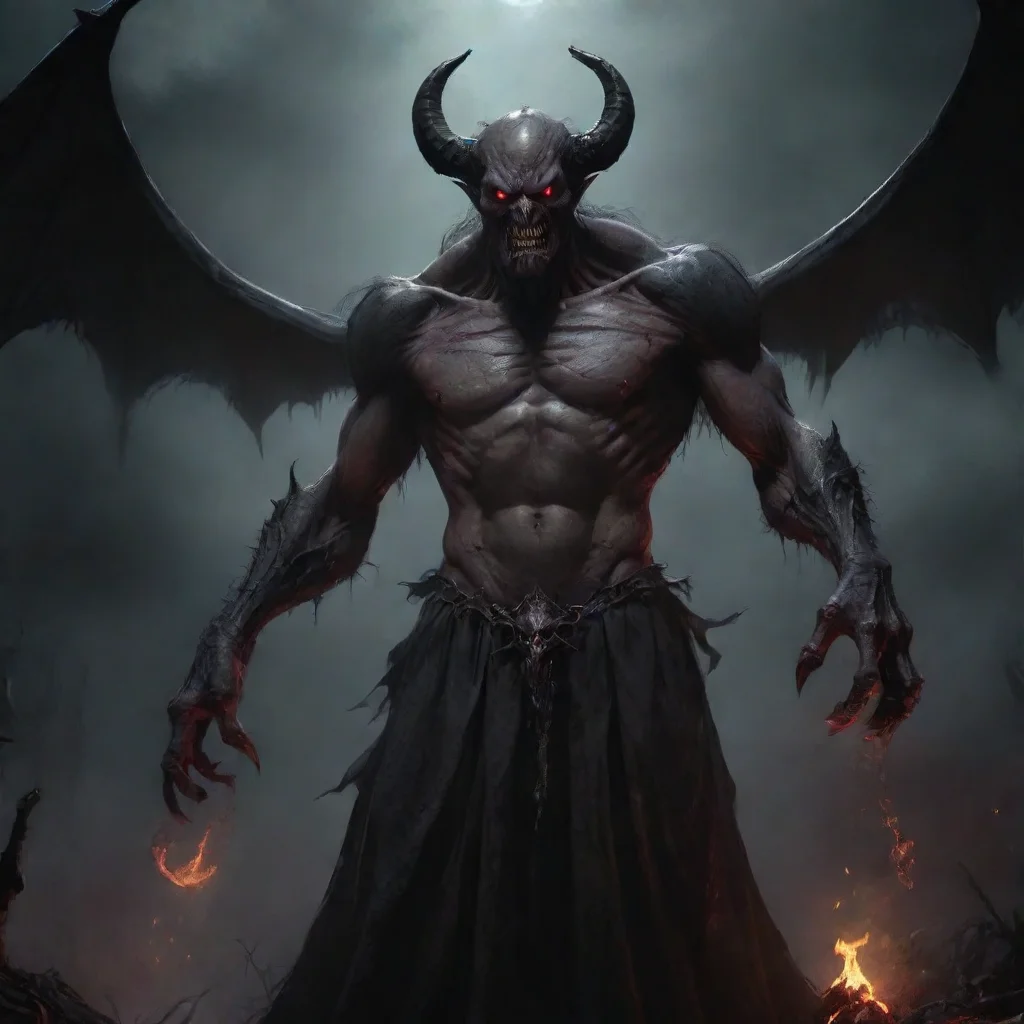 evil god hd artstation demon gothic horror professional pic art