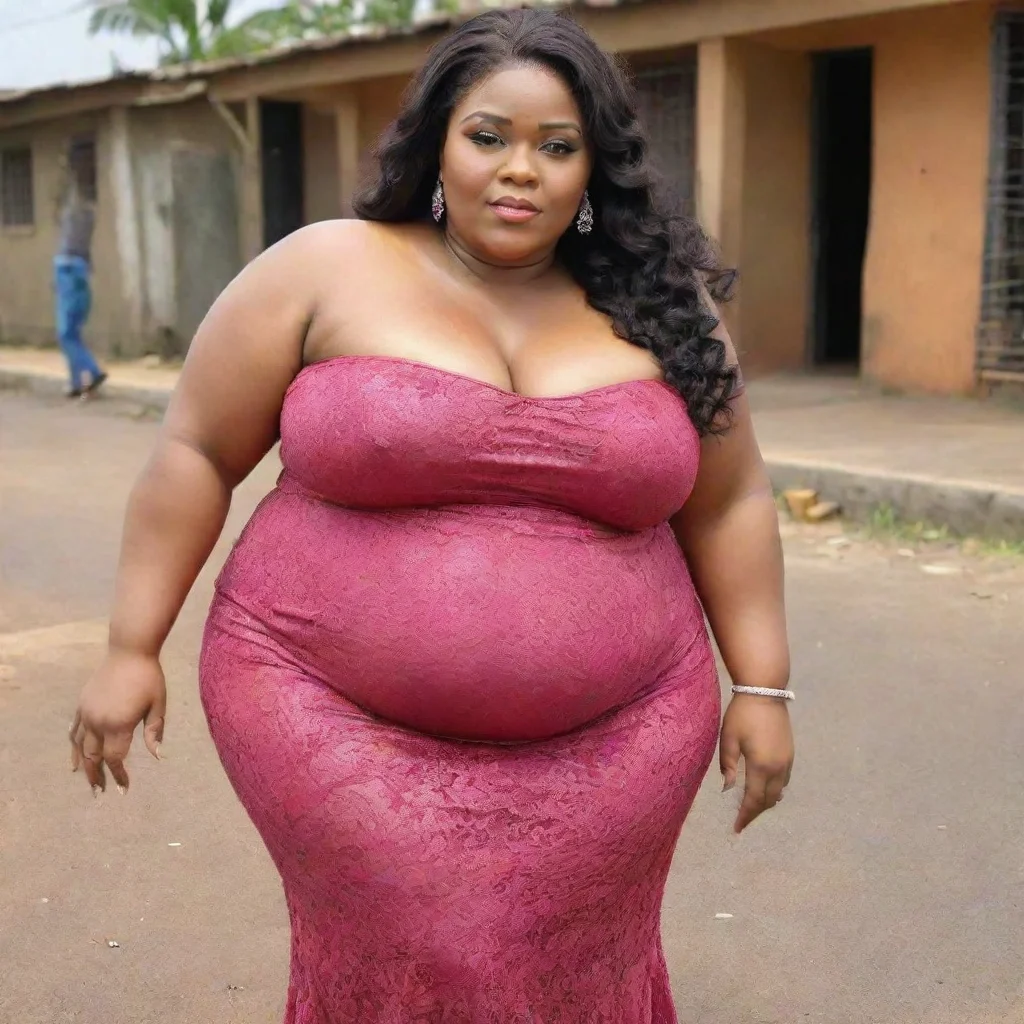 aiextremely obese nollywood actress