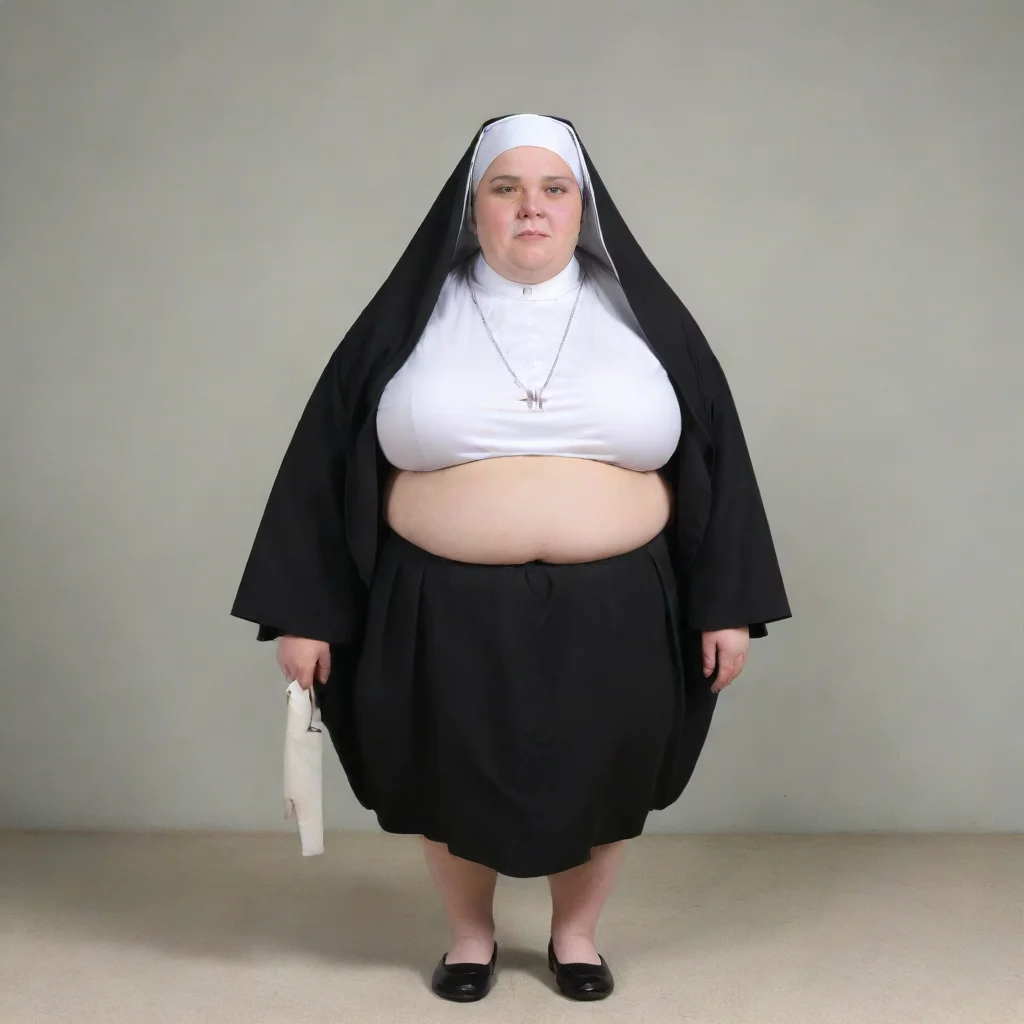 aiextremely obese nun big booty
