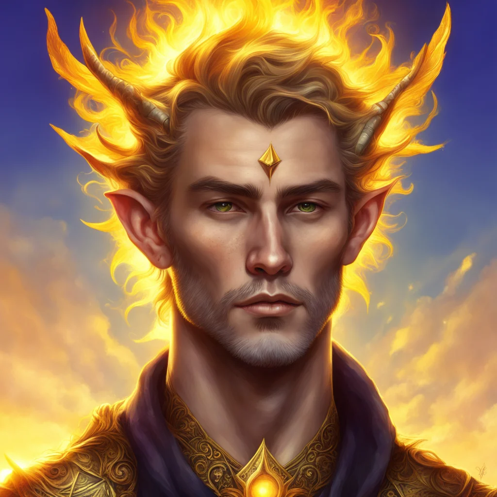 aifae male sun king fantasy art sun pointed ears  amazing awesome portrait 2 good looking trending fantastic 1