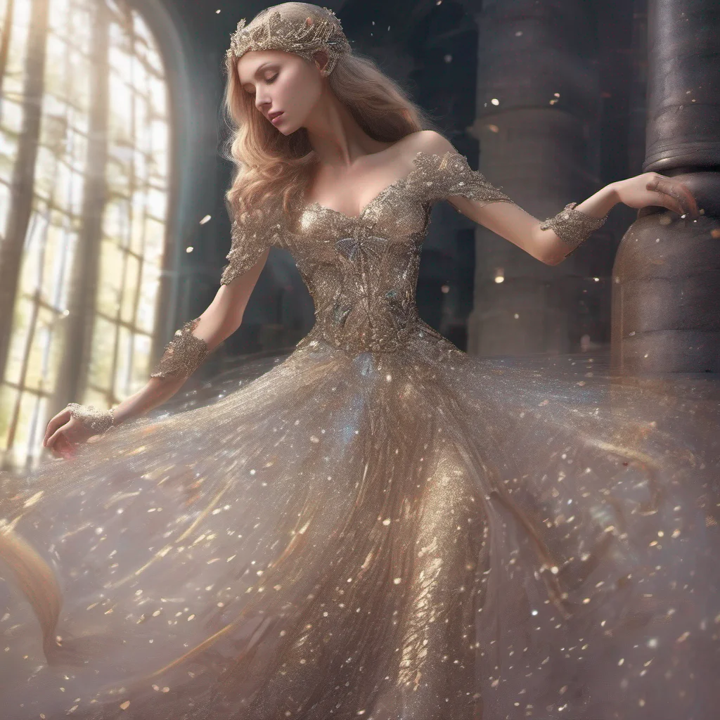 aifantasy art beauty grace sparkle glitter shimmer royal dress amazing awesome portrait 2