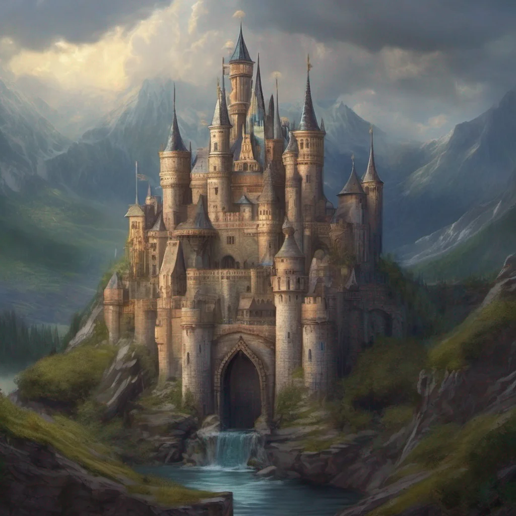 fantasy art castle 