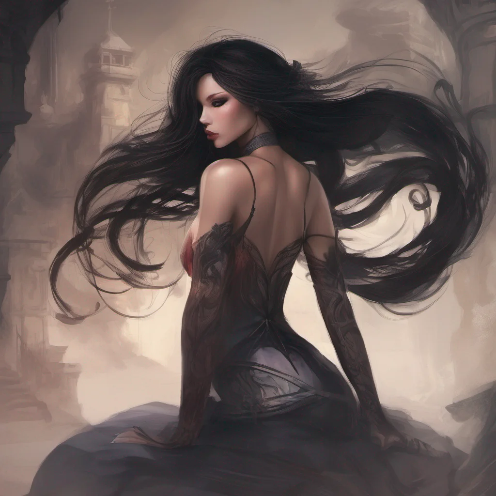 aifantasy art dark hair seductive  amazing awesome portrait 2