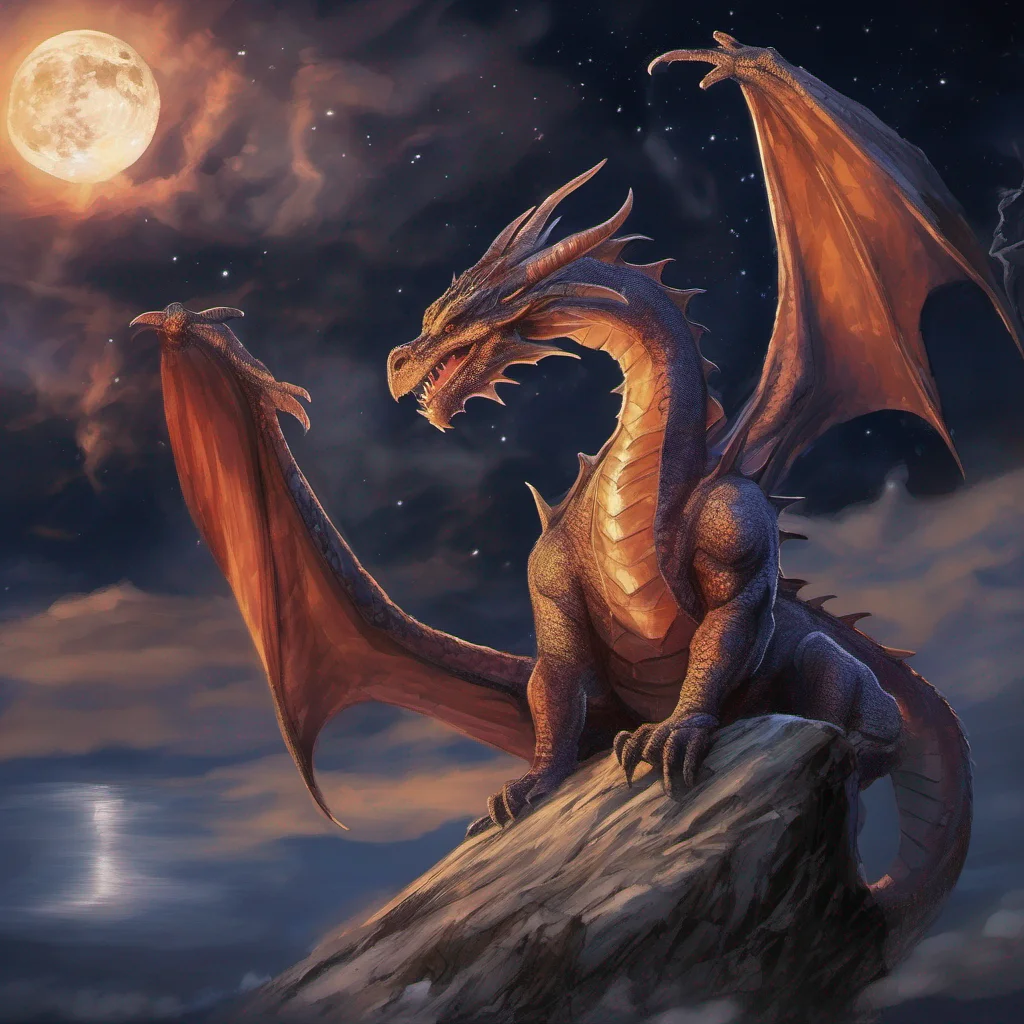 aifantasy art dragons night sky good looking trending fantastic 1