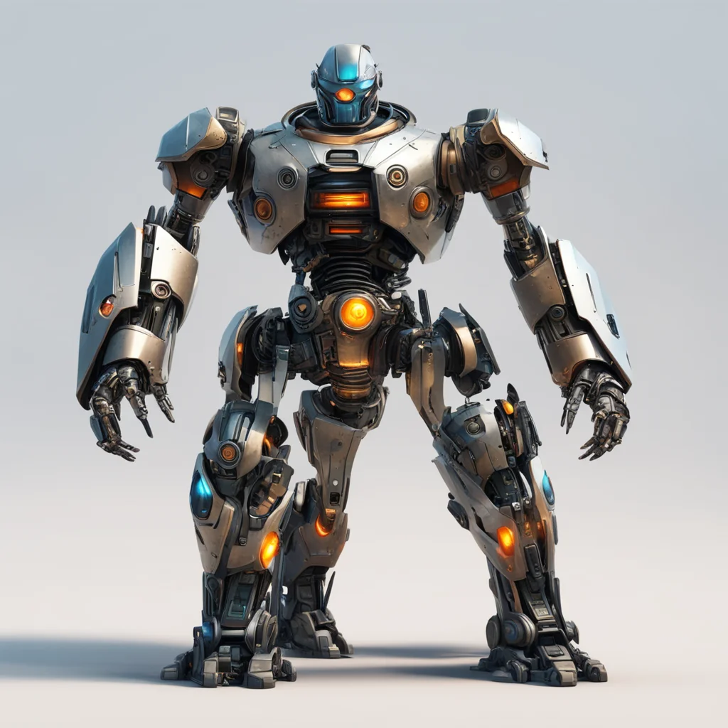 aifantasy art futuristic western robot%2C epic cinematic trending realistic robo character cowboy  amazing awesome portrait 2