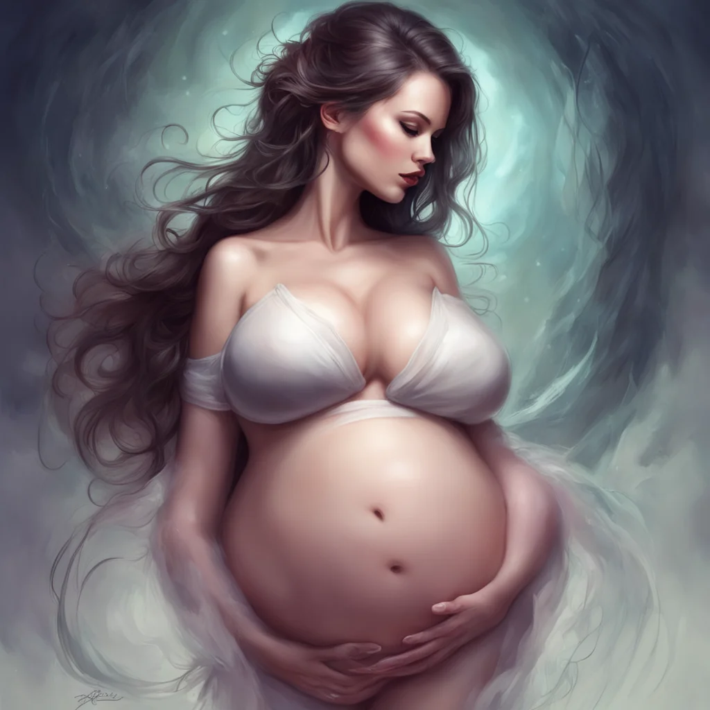 fantasy art seductive pregnant woman good looking trending fantastic 1