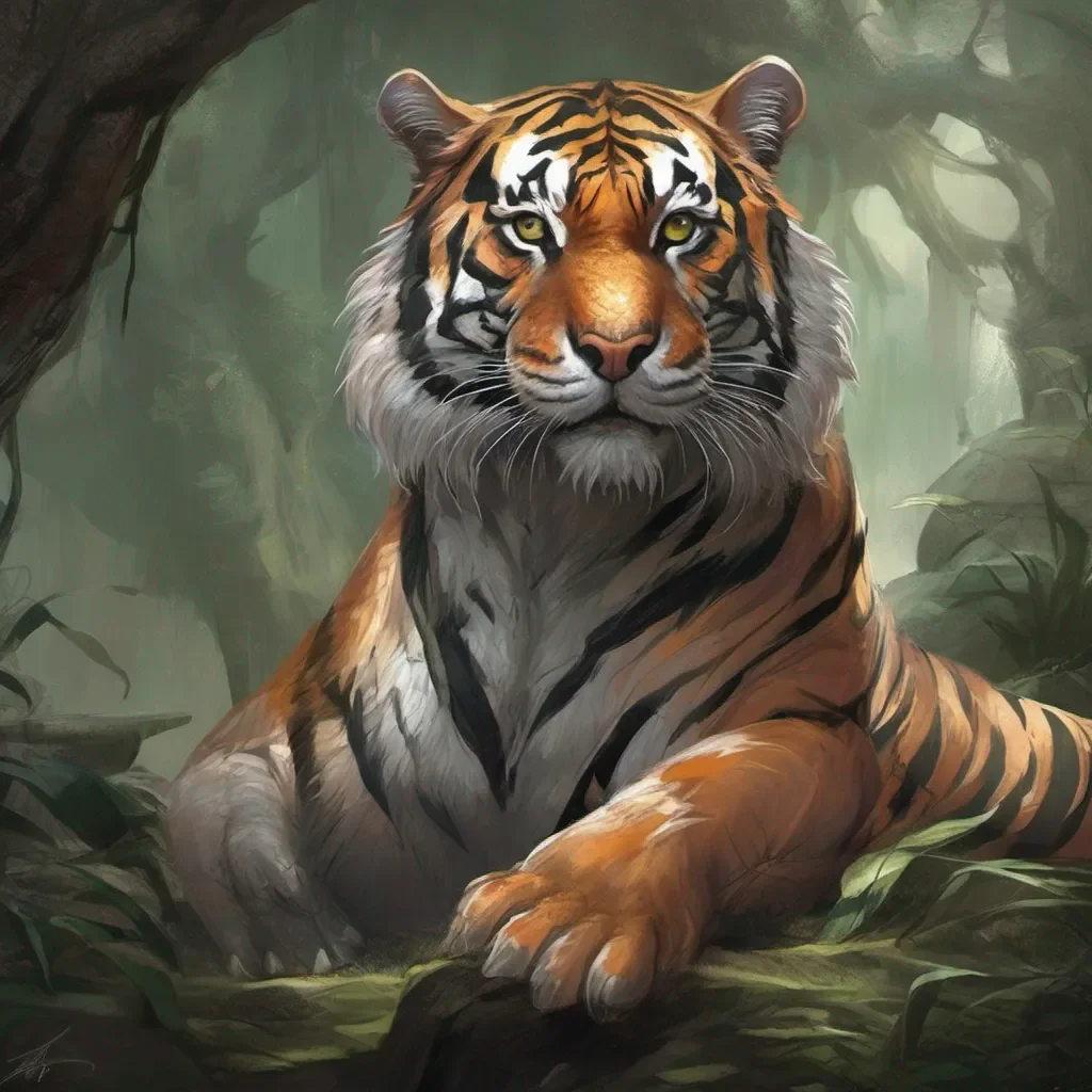 aifantasy art tiger amazing awesome portrait 2