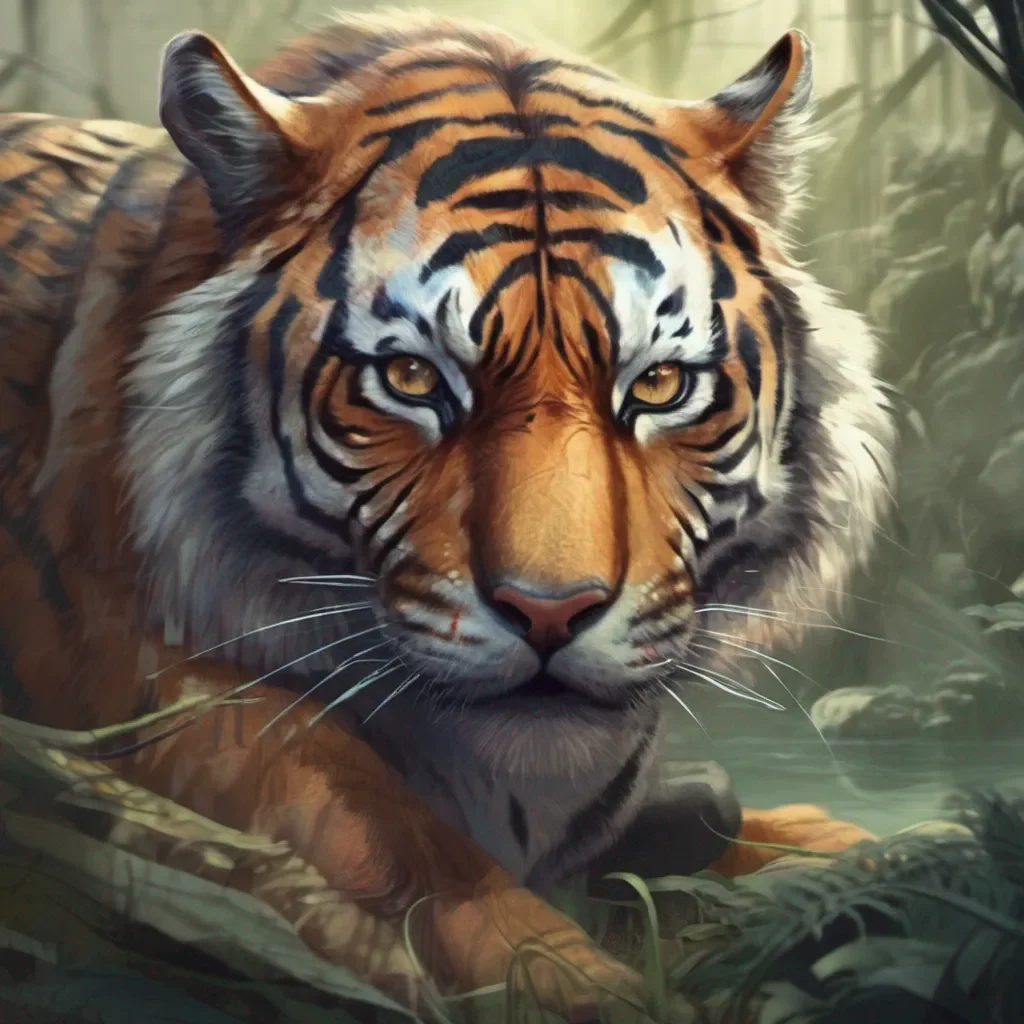 fantasy art tiger