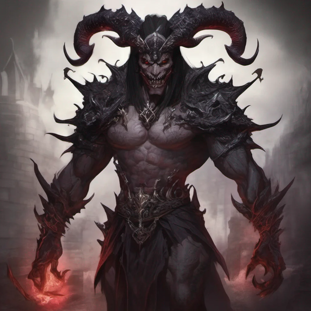 fantasy art villain demon