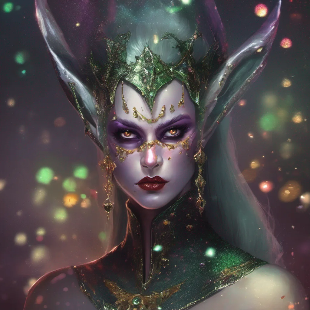 fantasy art villain elf evil glitter amazing awesome portrait 2