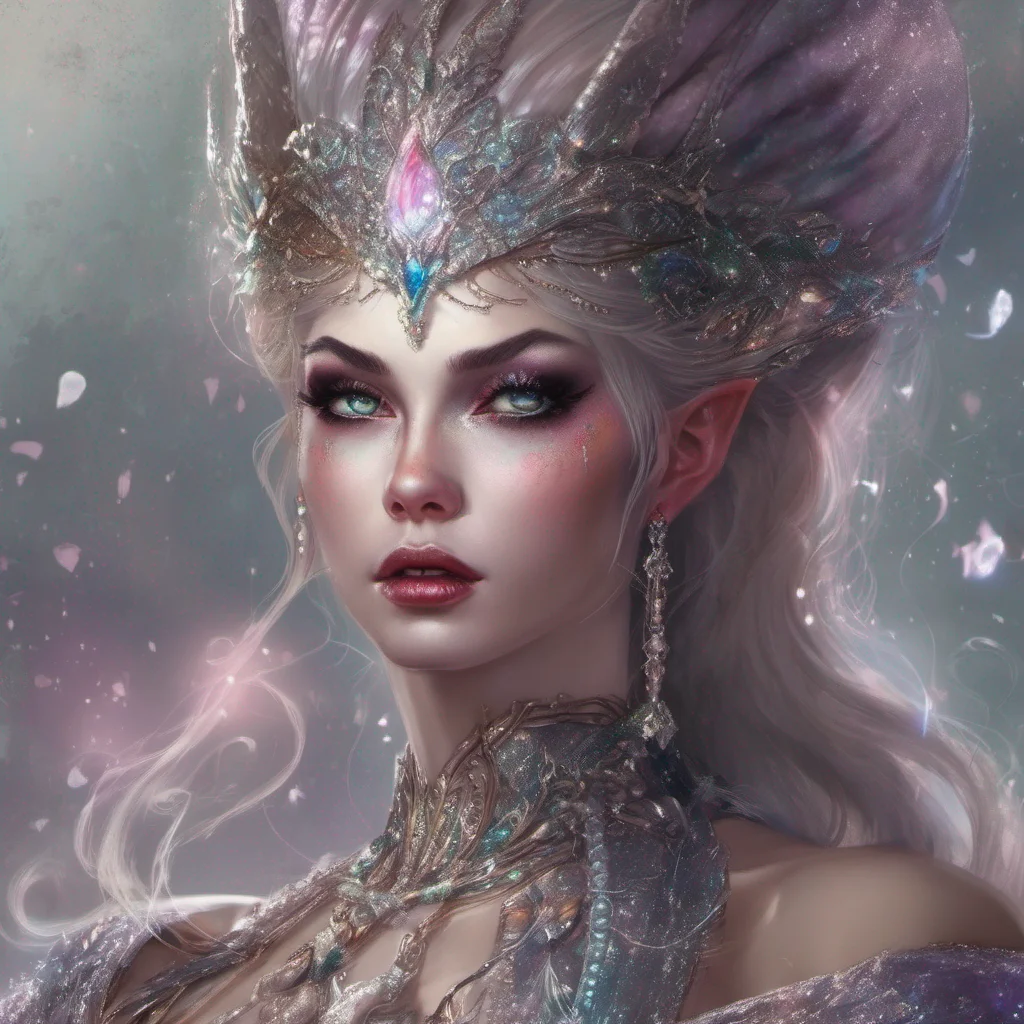 aifantasy art villain elf evil glitter beauty grace princess good looking trending fantastic 1
