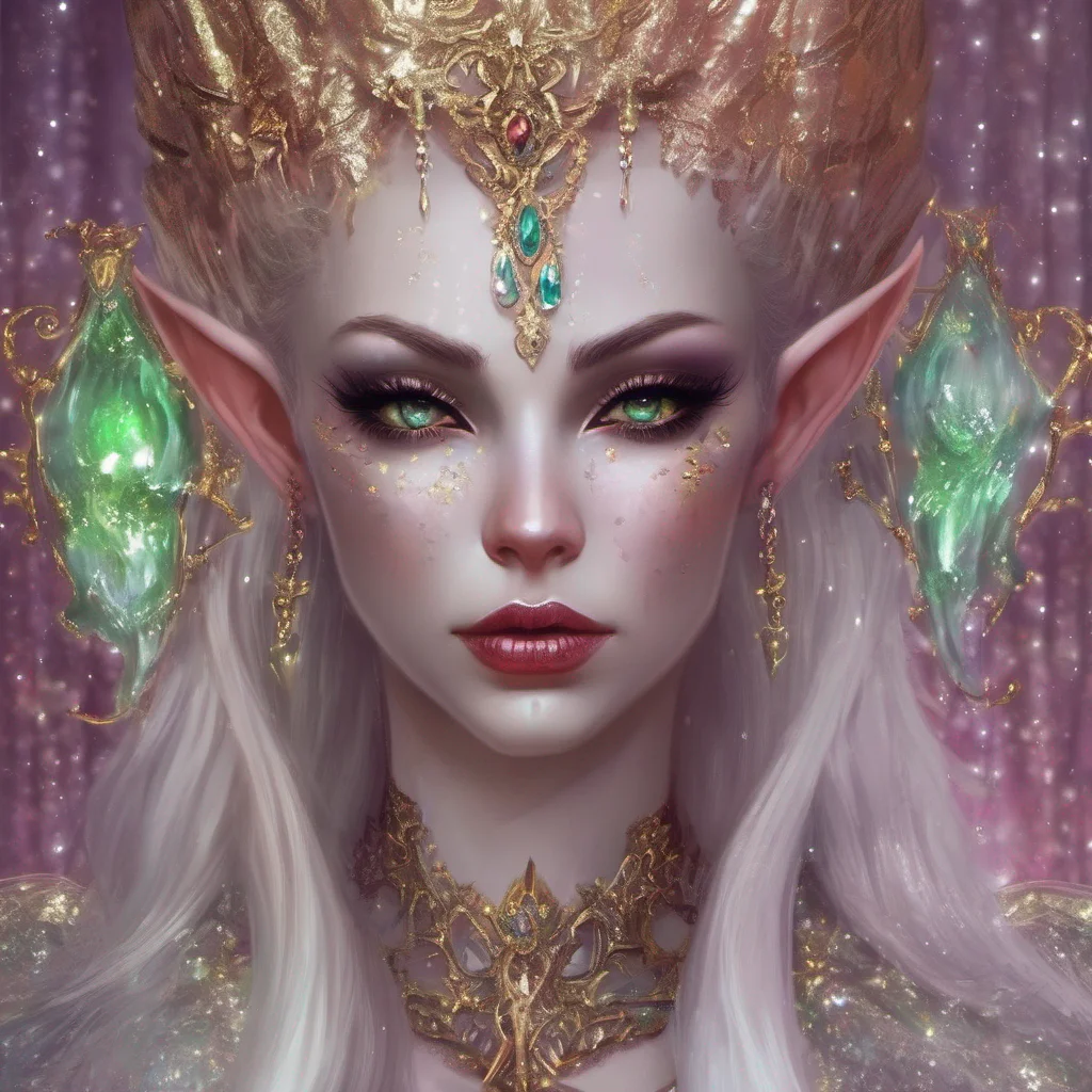 fantasy art villain elf evil glitter beauty grace princess