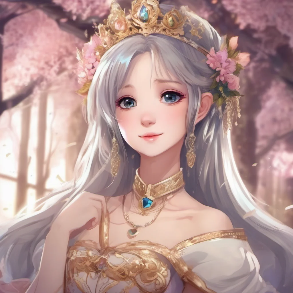fantasy beautiful princess smiling portrait anime good looking trending fantastic 1
