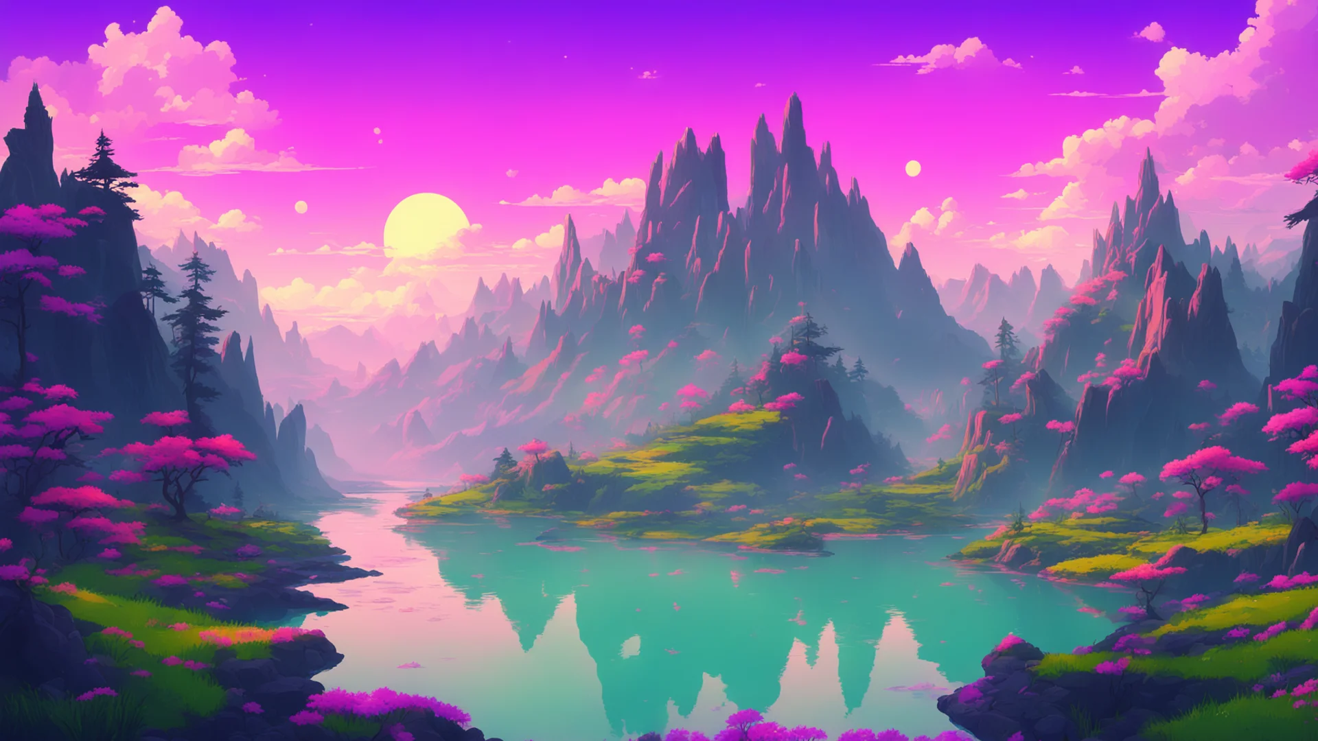 fantasy lowfi landscape epic calming amazing awesome portrait 2 wide