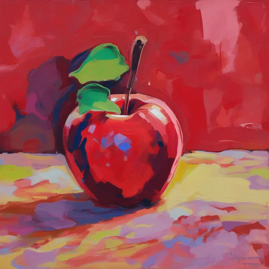 fauvist red poison apple amazing awesome portrait 2