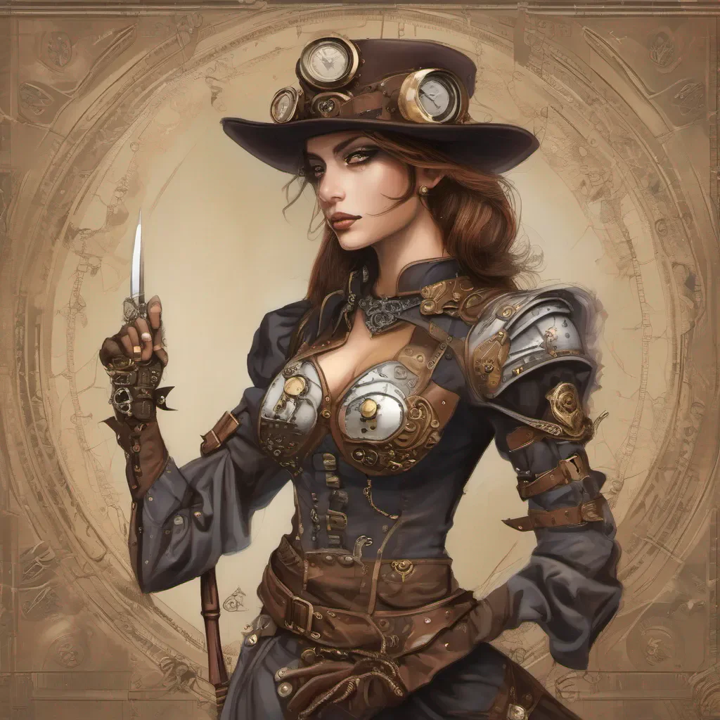 feminine warrior steampunk
