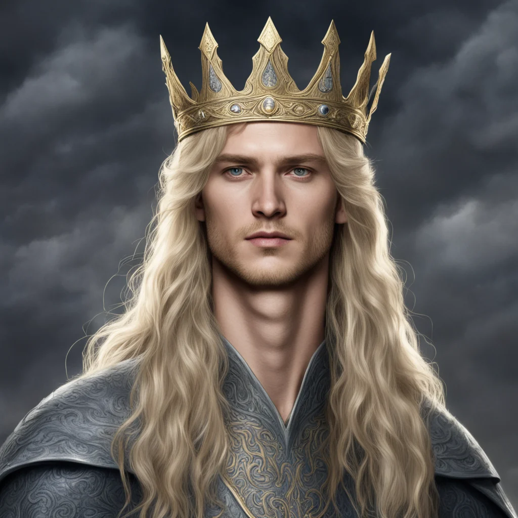 aifinrod wearing crown of naugauthrund  amazing awesome portrait 2