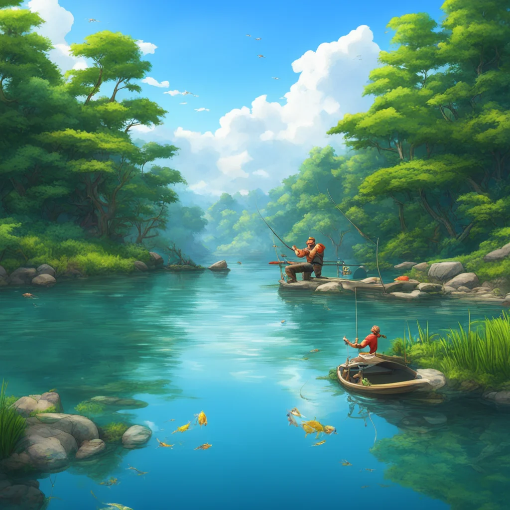 fishing utopia confident engaging wow artstation art 3