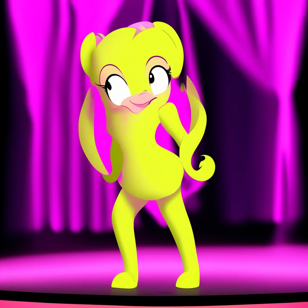 aifluttershy%2527s legs shaking on stage nervous scared stage fright