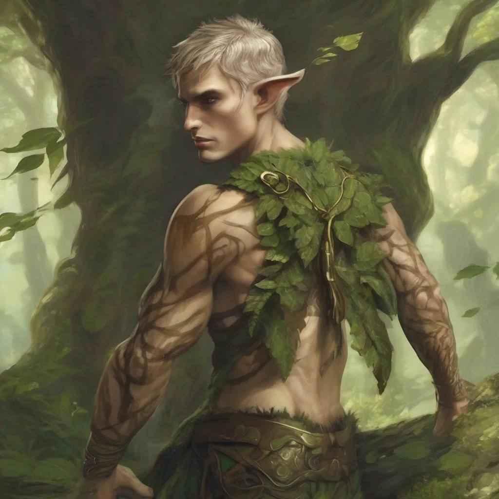 forest fae elf man short hair fantasy art warrior amazing awesome portrait 2