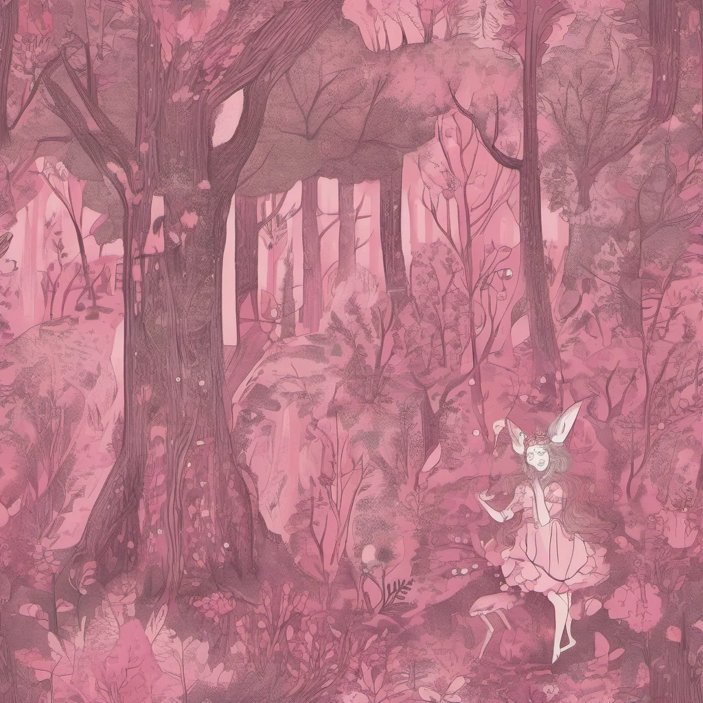 forest folk fairy mistical woods pink good looking trending fantastic 1