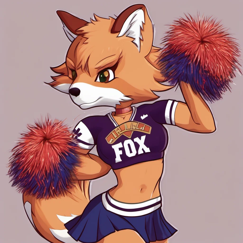 aifox furry cheerleader good looking trending fantastic 1