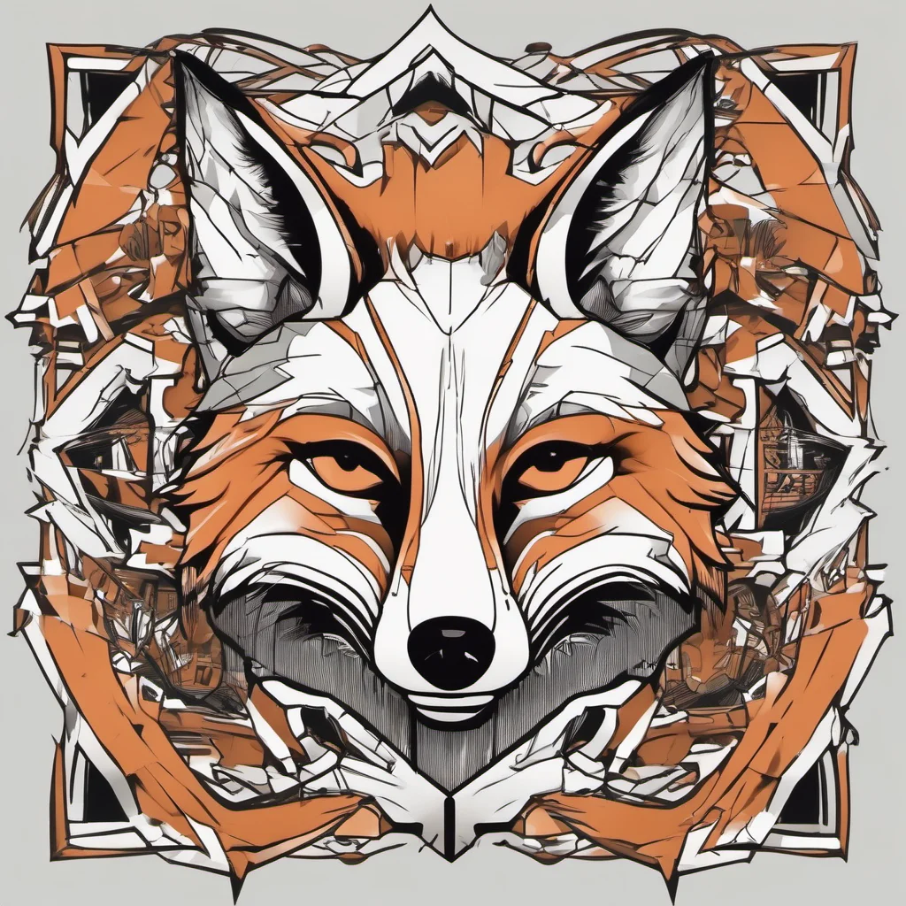 fox logo 2d
