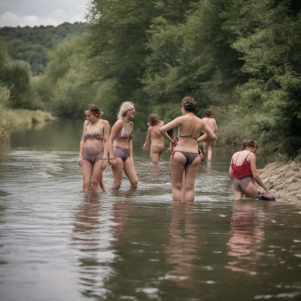 french girls bathing in a river   in 2018 amazing awesome portrait 2
