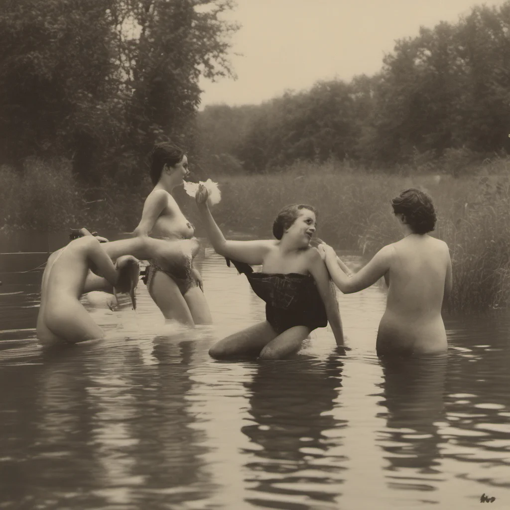 french girls bathing in a river   in 2200 good looking trending fantastic 1