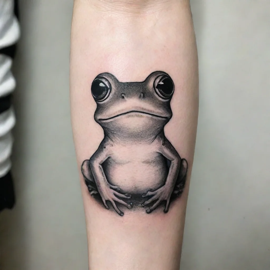 aifrog fine line black and white tattoo