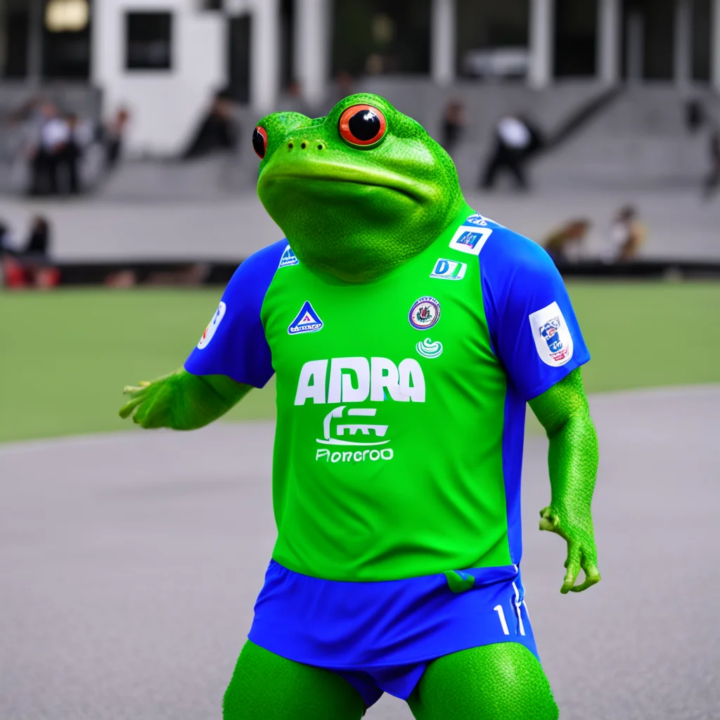 frog wearing adana demirspor jersey good looking trending fantastic 1