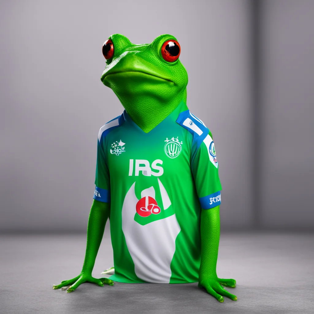 frog wearing adana demirspor jersey