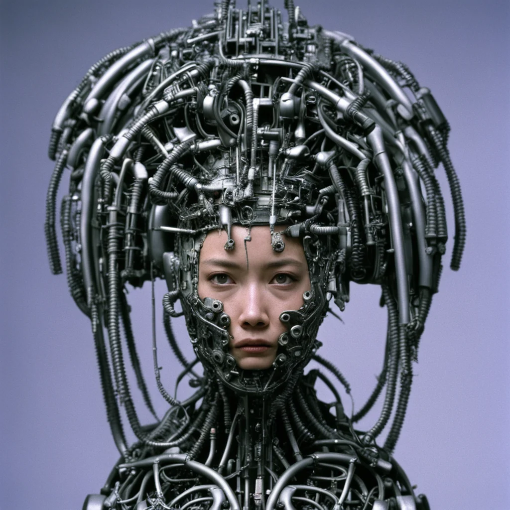 aifrom movie event horizon 1997 from movie tetsuo 1989 from movie virus 1999  show womans made of machine parts